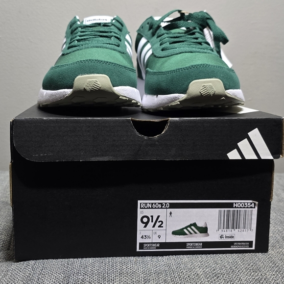 Adidas Run 60s 2.0 Green footwear